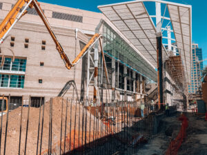 Ready-mix Concrete pour at Talking Stick Arena in Phoenix